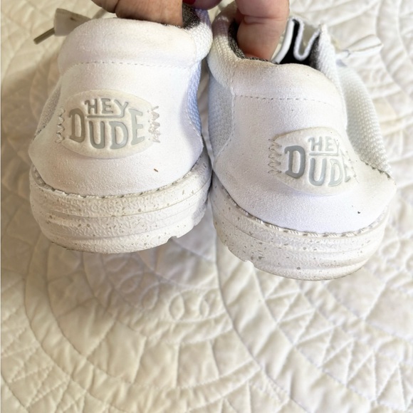 Hey Dude White Boat Shoes for Men size 12 - Picture 7 of 7
